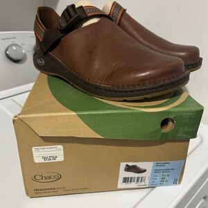 Chaco Men's Leather Brown Slip-Ons